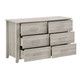 NNEDSZ 6 Chest of Drawers Bedroom Cabinet Storage Tallboy Dresser
