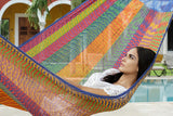 NNEDSZ Legacy Single Size Cotton Mexican Hammock in Mexicana Colour