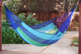 NNEDSZ Legacy Single Size Cotton Mexican Hammock in Oceanica Colour