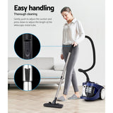 NNEDSZ Vacuum Cleaner Bagless Cyclone Cyclonic Vac Home Office Car 2200W Blue