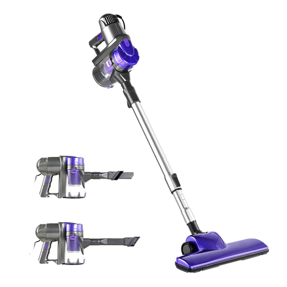 NNEDSZ Handheld Bagless Vacuum Cleaner - Purple and Silver