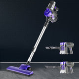 NNEDSZ Handheld Bagless Vacuum Cleaner - Purple and Silver