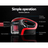 NNEDSZ Stick Vacuum Cleaner - Black and Red