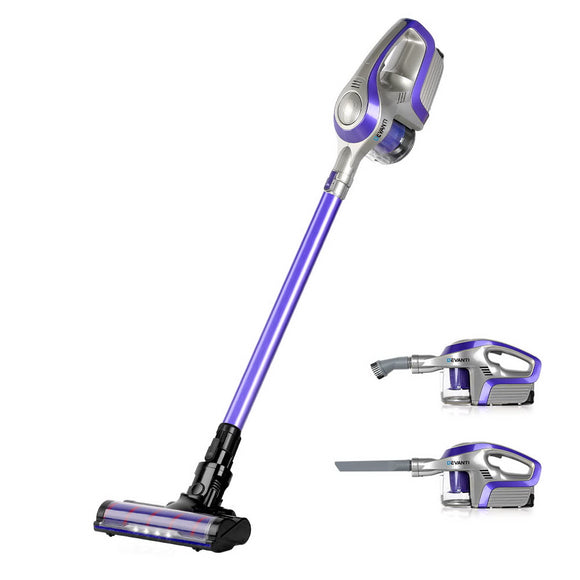 NNEDSZ 150W Handstick Vacuum Cleaner - Purple and Grey