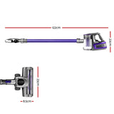 NNEDSZ Handheld Vacuum Cleaner Stick Cordless Car Vacuum 2-Speed HEPA Filter