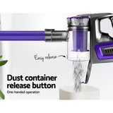 NNEDSZ Handheld Vacuum Cleaner Stick Cordless Car Vacuum 2-Speed HEPA Filter
