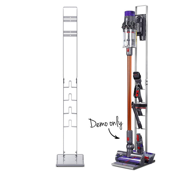 NNEDSZ Freestanding Dyson Vacuum Stand Rack Holder Cordless Handheld Cleaner V6 7 8 V10 V11 Silver