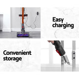 NNEDSZ Freestanding Dyson Vacuum Stand Rack Holder Cordless Handheld Cleaner V6 7 8 V10 V11 Silver