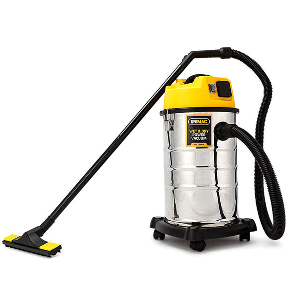 NNEMB 30L Wet and Dry Vacuum Cleaner Blower Bagless 2000W Drywall Vac