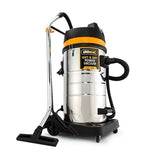NNEMB 100L Wet and Dry Vacuum Cleaner Bagless Commercial Grade Drywall Vac