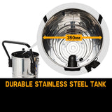 NNEMB 60L 2000W Stainless Steel Wet and Dry Vacuum