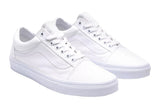 NNEKG Vans Unisex Old Skool Shoes (True White Size 6 US)
