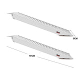 NNEMB Pair of 2m Aluminium Loading Ramps-3310kg capacity
