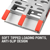 NNEMB Pair of 2.3m Aluminium Loading Ramps-1360kg capacity
