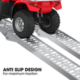 NNEMB 2.3m Aluminium Loading Ramps-680kg Rated-for Trailer ATV Quad Bike Buggy-2 Pieces