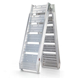 NNEMB 1.8m Aluminium Folding Loading Traction Ramp-200kg capacity
