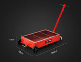 NNEMB 57L Low Profile Mobile Waste Oil Drainer-Low Profile-Pan Style-for Trucks-Workshop