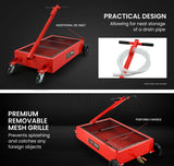 NNEMB 57L Low Profile Mobile Waste Oil Drainer-Low Profile-Pan Style-for Trucks-Workshop