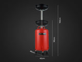 NNEMB 60L Mobile Waste Oil Drainer Tank-Telescopic-for Car Engine-Workshop
