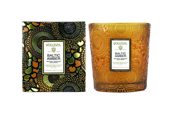 NNEKG Baltic Amber Classic Candle 60 Hour (9oz 255g)