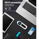 NNEDSZ Mini Video Projector Wifi USB HDMI Portable 100ANSI Lumens HD 1080P Home Theater