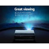 NNEDSZ Mini Video Projector Portable HD 1080P 3200 Lumens Home USB VGA HDMI