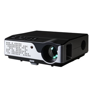 NNEDSZ Video Projector Wifi USB Portable 4000 Lumens HD 1080P Home Theater Black