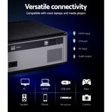 NNEDSZ Devanti Mini Video Projector Wifi USB HDMI Portable 3800 Lumens HD 1080P Home Theater