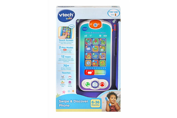 NNEKG VTech Swipe & Discover Phone