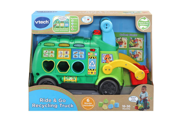 NNEKG VTech Baby Ride and Go Recycling Truck