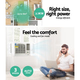 NNEDSZ Window Air Conditioner Portable 2.7kW Wall Cooler Fan Cooling Only