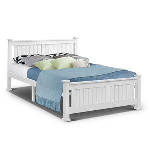 NNEDSZ Queen Size Wooden Bed Frame Kids Adults Timber