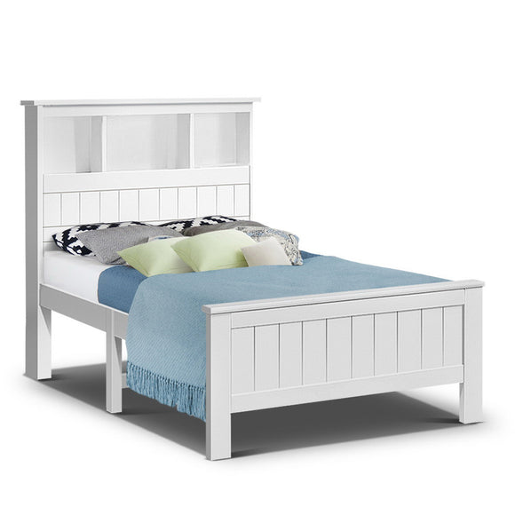 NNEDSZ King Single Wooden Timber Bed Frame