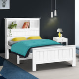 NNEDSZ King Single Wooden Timber Bed Frame