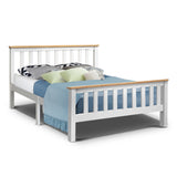 NNEDSZ Double Full Size Wooden Bed Frame PONY Timber Mattress Base Bedroom Kids
