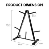 NNEDPE Powertrain Weight Plates Storage Home Gym Rack