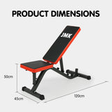 NNEDPE Adjustable Incline Decline Home Gym Bench