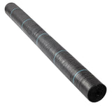 NNEDSZ 3.66m x 50m Weedmat Weed Control Mat Woven Fabric Gardening Plant PE