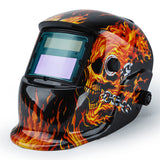 NNEMB Burning Skull Solar Auto Darkening Welding Helmet Mask MIG/ARC/TIG Welder Machine