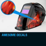 NNEMB Solar Flame Job Auto Darkening Welding Helmet Mask MIG/ARC/TIG Welder Machine