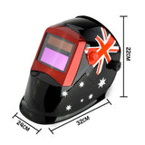 NNEMB Aussie Flag Solar Auto Darkening Welding Helmet MIG/ARC/TIG Welder Machine Mask