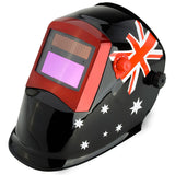 NNEMB Aussie Flag Solar Auto Darkening Welding Helmet MIG/ARC/TIG Welder Machine Mask