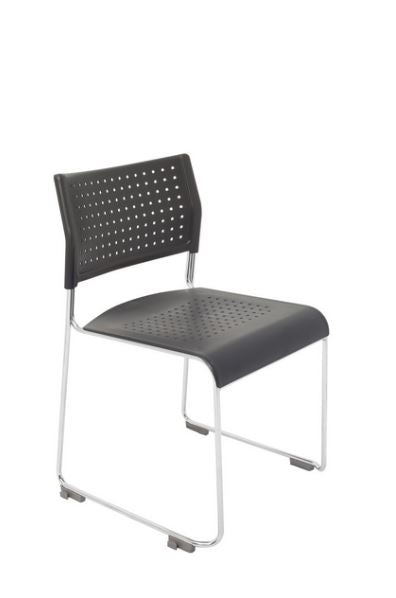 NNE Polypropylene Sled Base Visitor/ Conference Chair With Linking Feature