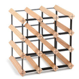 NNEDSZ 12 Bottle Timber Wine Rack