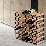 NNEDSZ 42 Bottle Timber Wine Rack
