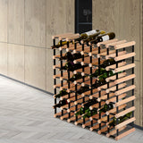 NNEDSZ 72 Bottle Timber Wine Rack
