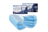 NNEKG Werko 3 Ply Protective Disposable Face Mask (50 Pack Blue)