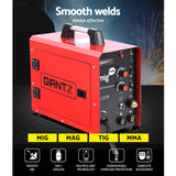 NNEDSZ 220 Amp Inverter Welder MMA MIG DC Gas Gasless Welding Machine Portable