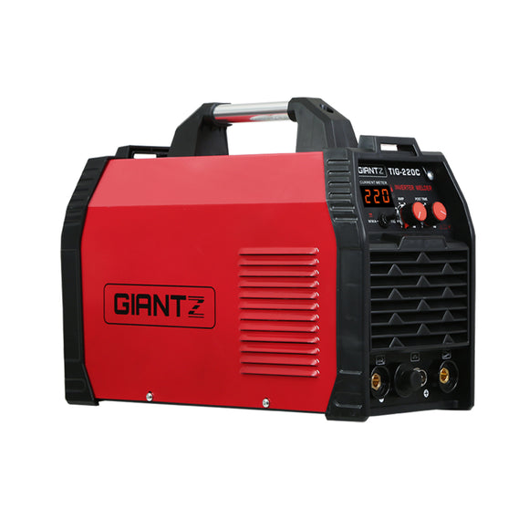 NNEDSZ 220 Amp Inverter Welder TIG MMA ARC DC Gas Welding Machine Stick Portable