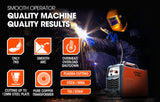 NNEMB 140 Amp 3in1 Multi-process Plasma Cutter GTAW Stick Gas Tungsten Arc Portable Inverter TIG Welder